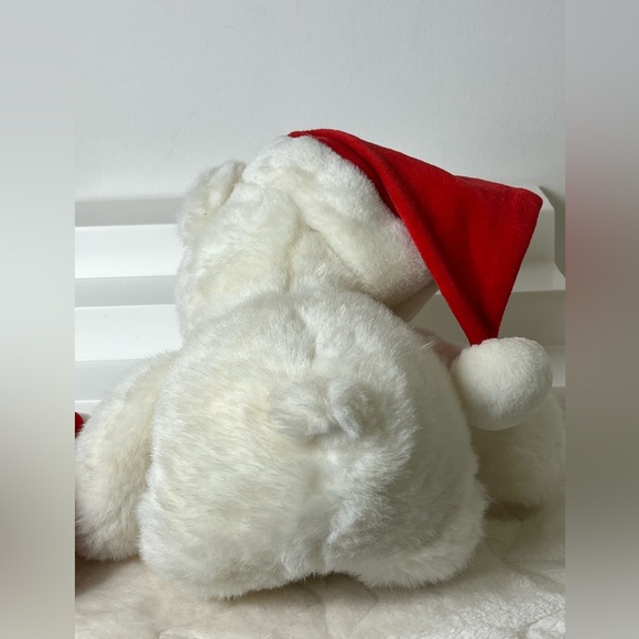 Ganz “Stocking Snugglers”1998 Plush Christmas Bear Stuffed Animal Toy RARE 15” - Picture 4 of 14